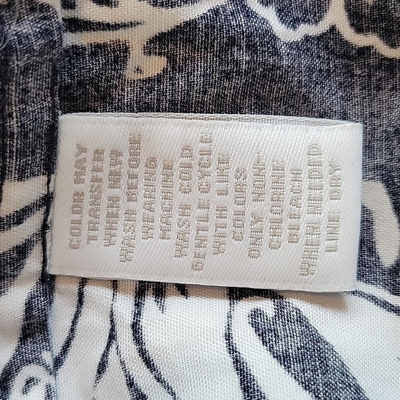 Charter Club Black and White Floral Midi Dress - Picture 4 of 4